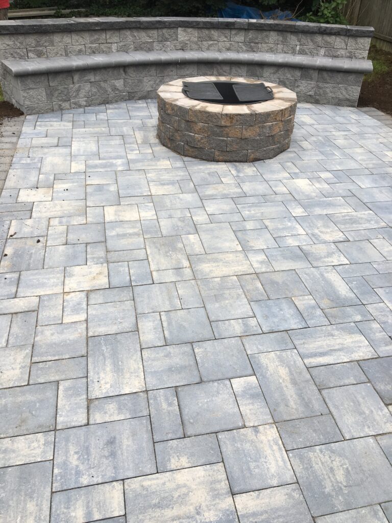 Paver Patio and Firepit